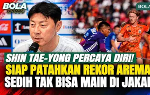 Shin Tae-yong Yakin Persija Bisa Patahkan Rekor Buruk Lawan Arema FC, Soroti Persija yang Tak Bisa Main di Jakarta