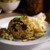 Ilustrasi nasi kebuli/Copyright shutterstock/Andika Romansyah