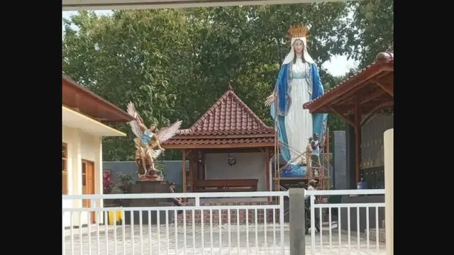 Belum lama ini viral video di media sosial patung Bunda Maria ditutup terpal karena diduga dipaksa ormas di sebuah rumah doa di Degolan Bumireji Lendah, Kulonprogo, Daerah Istimewa Yogyakarta (DIY).