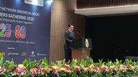 Wakil Menteri Luar Negeri, Arif Hafaz, saat membawakan pidato bertajuk "Investasing for the Future" dalam acara Indonesia Global Compact Network (IGCN) Annual Members Gathering 2025 di Universitas Katolik Indonesia Atma Jaya, Jakarta, Rabu (8/10/2025) (Dok. Liputan6.com/Indra C. Vanleon).&nbsp;