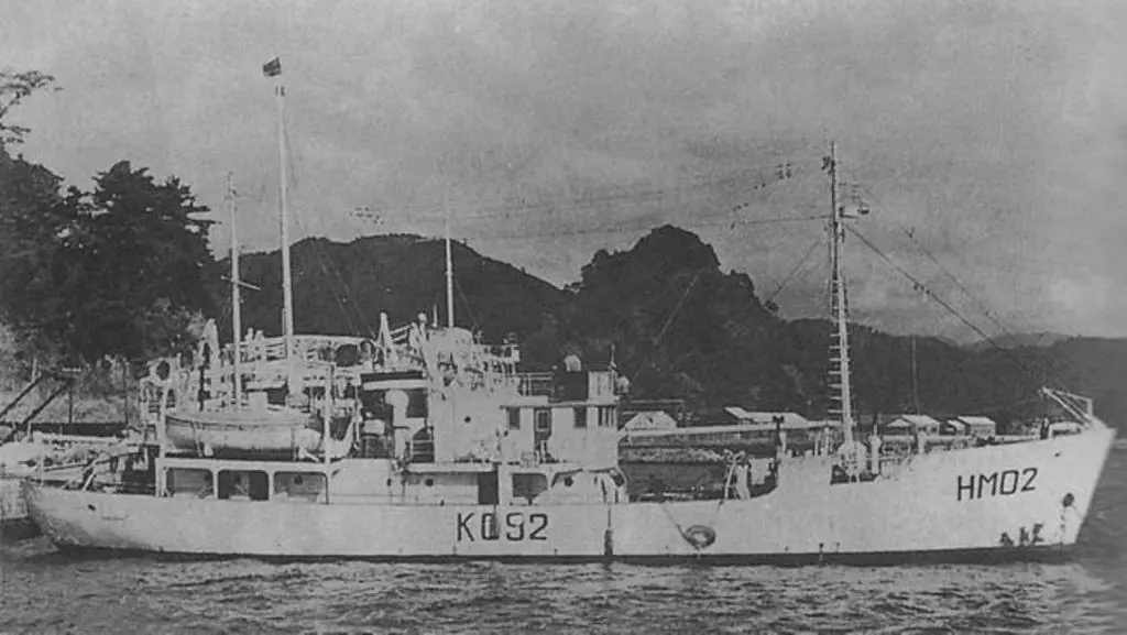 Hilangnya Kapal Kaiyo Maru No.5 memicu kisah angker tentang Segitiga Formosa (Wikipedia)