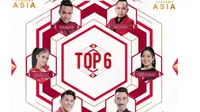 Top 6 D'Academy Asia 3. (Instagram)