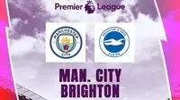 Liga Inggris - Manchester City Vs Brighton (Bola.com/Adreanus Titus)
