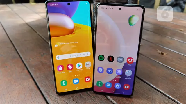 Galaxy A51 dan Galaxy A71