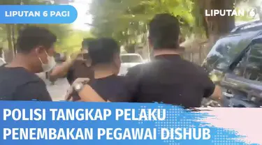 Kasus penembakan yang menewaskan Pegawai Dinas Perhubungan Kota Makassar terungkap. Empat pelaku ditangkap polisi. Motif penembakan dilatarbelakangi masalah asmara.