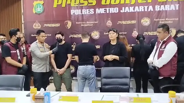Artis Andrew Andika meminta maaf karena terjerat narkob