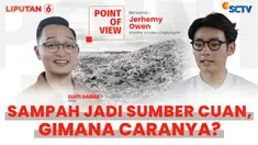 Masalah Sampah Tak Kunjung Teratasi, Jerhemy Owen Bagi Trik Bikin Sampah Jadi Sumber Cuan
