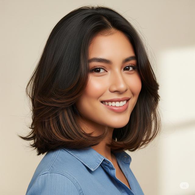 7 Model Rambut Layer Terbaik 2025 untuk Semua Bentuk Wajah, Mudah Dirawat