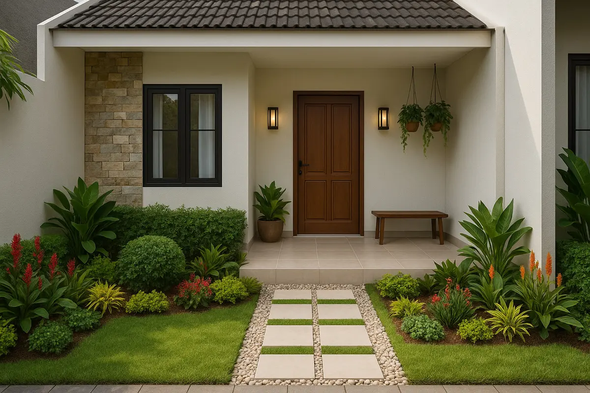 Desain Teras Rumah 5x7 Meter untuk Lahan Terbatas