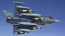 Eurofighter Typhoon adalah salah satu jet tempur paling canggih saat ini (Dokumentasi Eurofighter)