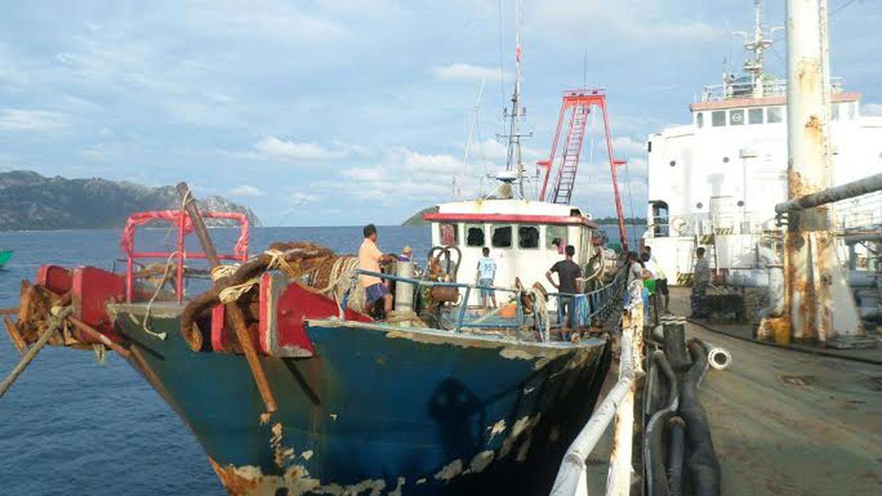 Kapal China di Laut Natuna