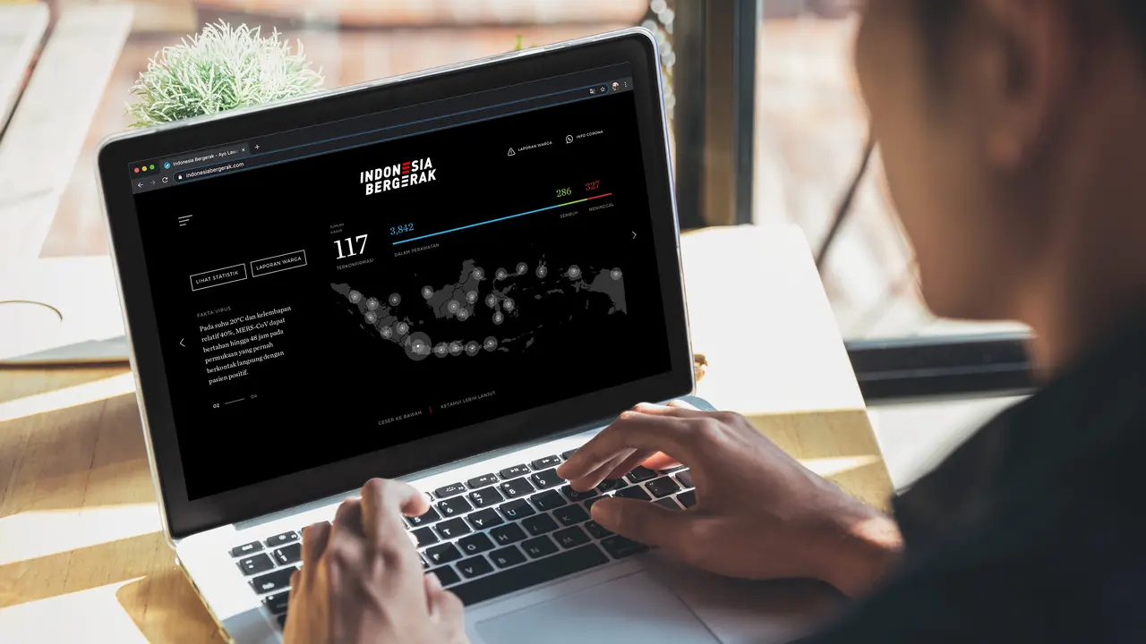 Lawan Virus Covid-19, Telkom Luncurkan Website Indonesia Bergerak