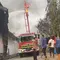 60 Personel Berjibaku Padamkan Kebakaran Pabrik Lampu