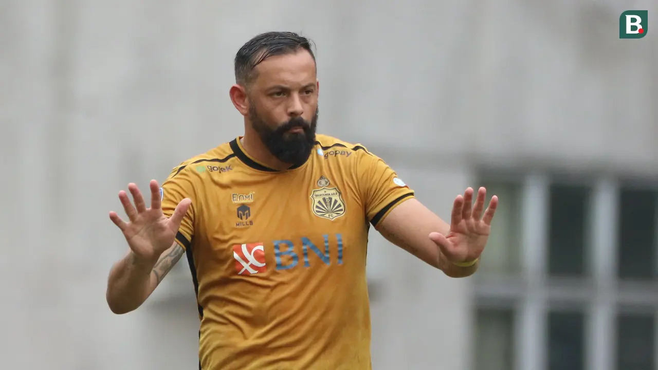 Pemain Bhayangkara FC Matias Mier