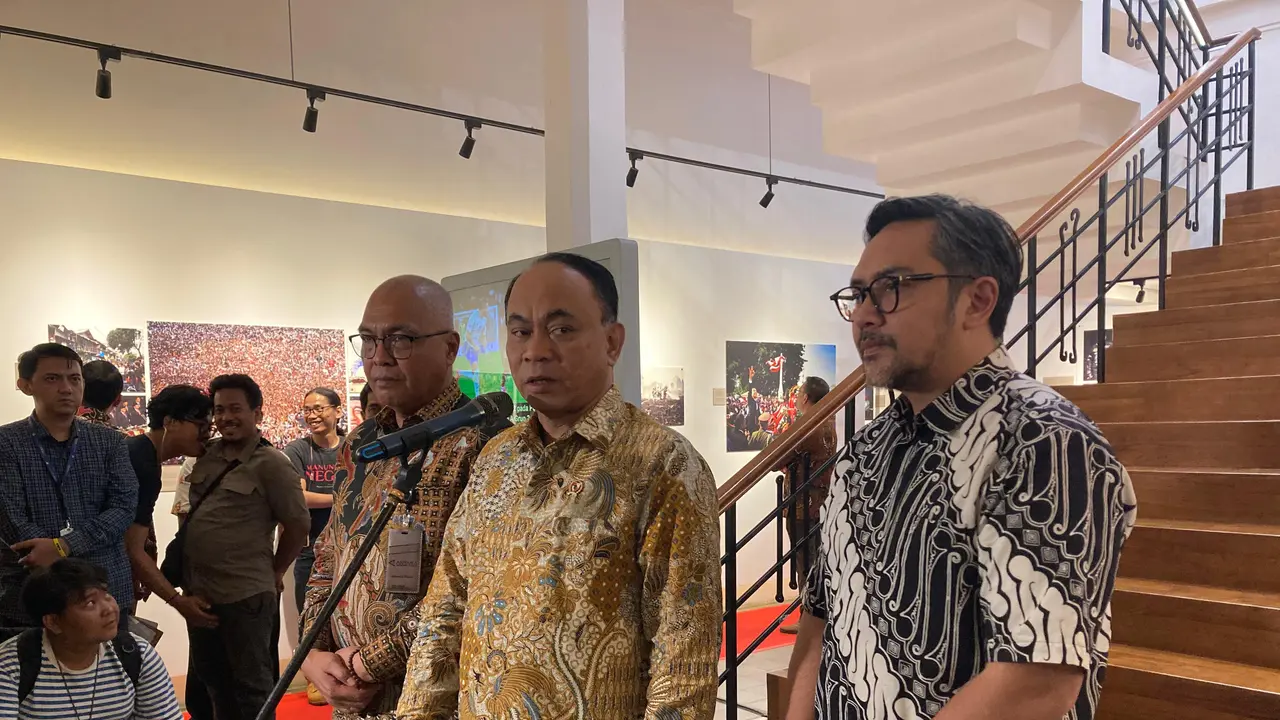 Menteri Komunikasi dan Informatika (Menkominfo) Budi Arie Setiadi dalam acara Jokowi Legasi 2014-2024, Jakarta, Jumat, 11 Oktober 2024. (Foto: Tim Bisnis)