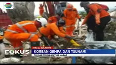 Operasi pencarian dilakukan ekstra hati-hati, mengingat korban sudah lama tertimbun di material lumpur dan bangunan.