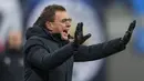 Sebelumnya pada Januari lalu, Ralf Rangnick sempat menolak tawaran dari Chelsea untuk mengisi posisi pelatih interim menggantikan Frank Lampard. (AFP/Robert Michael)