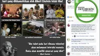 Cek Fakta - Benarkah Albert Einstein pernah mengatakan perkembangan teknologi lampaui interaksi manusia? (Facebook)