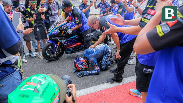 Tim Yamaha Racing Indonesia di ARRC Mandalika 2025