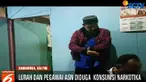 Kedua orang yang harusnya melayani publik ini, justru harus digelandang ke kantor BNNP setempat untuk diperiksa.
