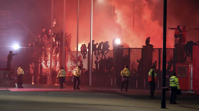 FOTO: Suporter Liverpool Rayakan Gelar Juara Liga Inggris