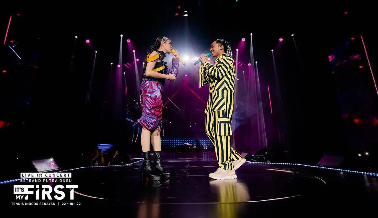 Betrand Peto dan Dara The Virgin [Instagram/ruben_onsu]