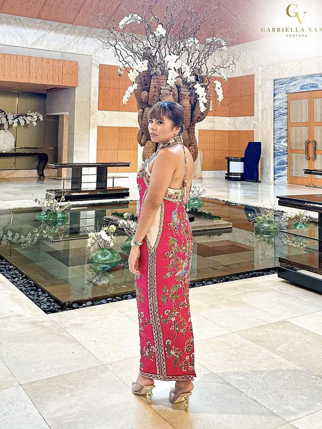 Pesona Felicia Hutapea Anak Kedua Hotman Paris, credit: @gv_gabriellavania.