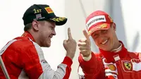 Bos Ferrari: Vettel Lebih Baik daripada Schumacher 