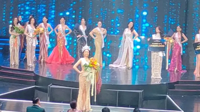 Clara Shafira Krebs Dinobatkan Sebagai Pemenang Miss Universe Indonesia 2024.