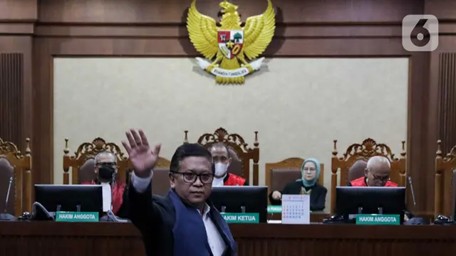Sekjen PDIP Hasto Kristiyanto Jalani Sidang Pembacaan Dakwaan