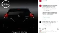 Teaser Nissan Leaf Baru (Instagram/@nissanid)