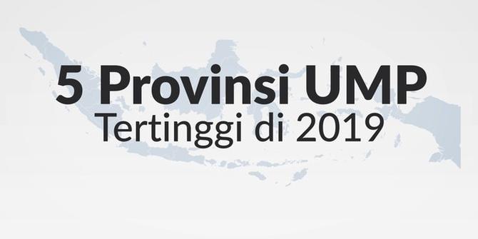 VIDEO: 5 Provinsi UMP Tertinggi di 2019