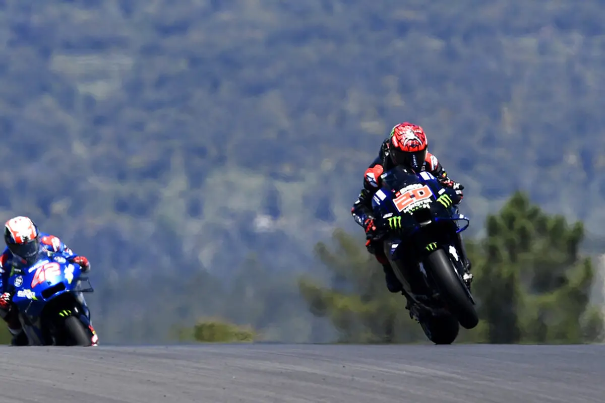 FOTO: Juara MotoGP Portugal, Fabio Quartararo Puncaki Klasemen Sementara