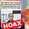 Ragam Hoaks Sasar Luhut Binsar Pandjaitan, Simak Faktanya