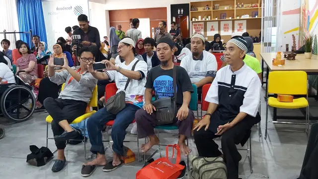 Pelatihan Workshop Mobile Journalism Disabilitas Tanpa Batas dalam rangka memperingati Hari Disabilitas Internasional dan peluncuran kanal Disabilitas Liputan6.com