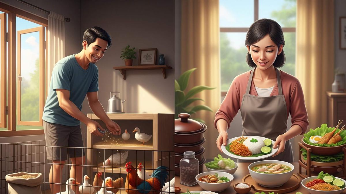 Usaha Ternak vs Jualan Makanan Rumahan Mana yang Lebih Untung? Simak Analisisnya