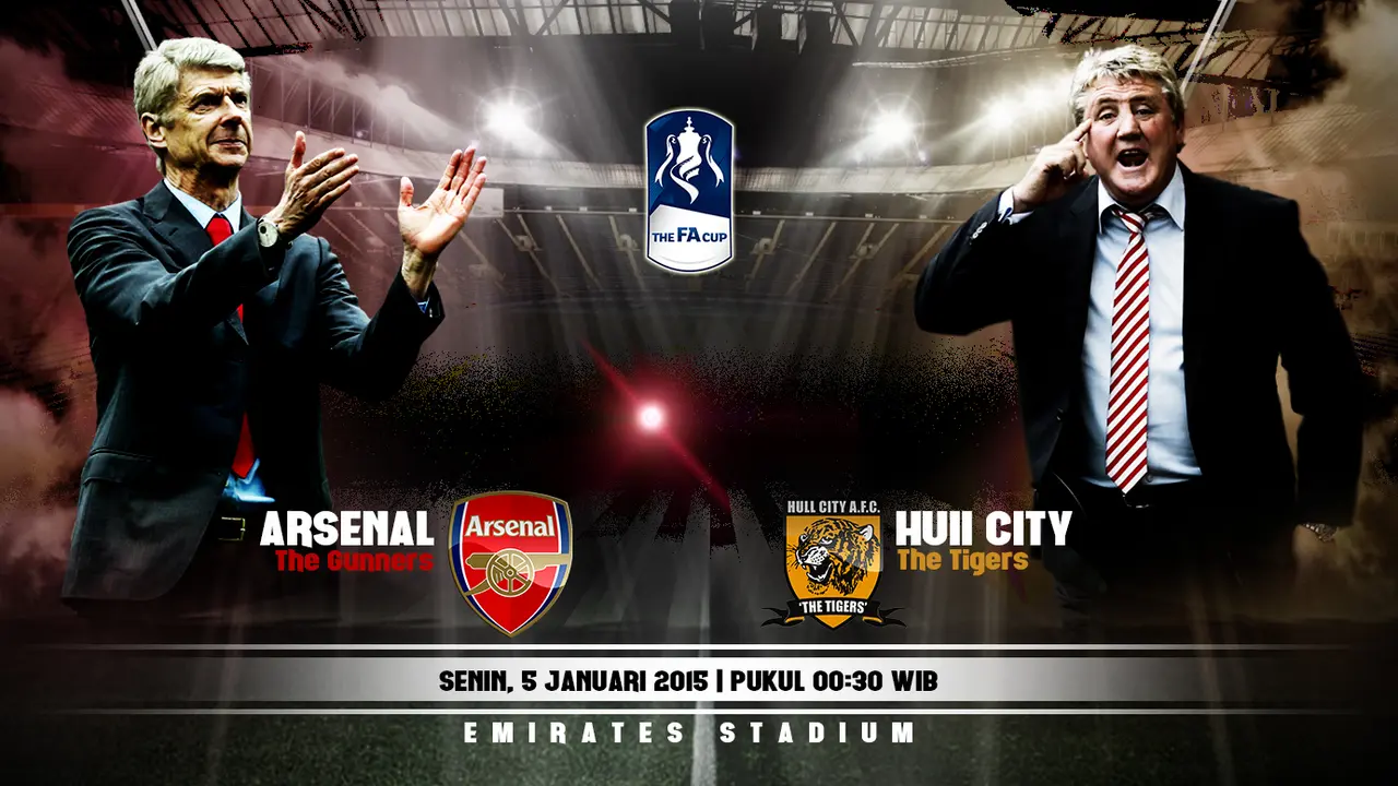 Prediksi Arsenal vs Hull City (Liputan6.com/Yoshiro)