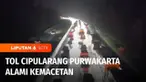 Jelang libur Hari Raya Nyepi dan mendekati awal Ramadan, arus kendaraan di ruas Tol Cipularang Purwakarta dari arah Jakarta menuju Bandung Selasa malam, macet panjang. Selain peningkatan volume kendaraan ke arah Bandung, kemacetan juga disebabkan akt...