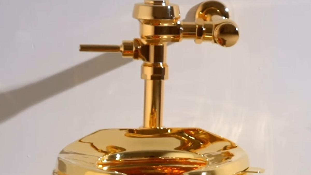 Toilet Paling Mewah di Dunia, Terbuat dari Emas yang Akan Dilelang Miliaran Rupiah