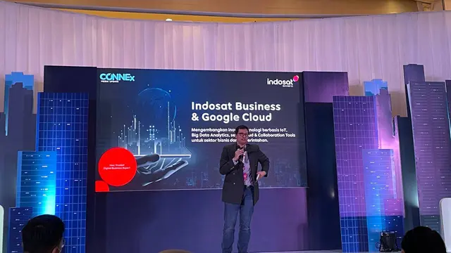 Chief Business Officer Ooredoo Hutchison Bayu Hanantasena (Liputan6.com/ Agustin Setyo W).