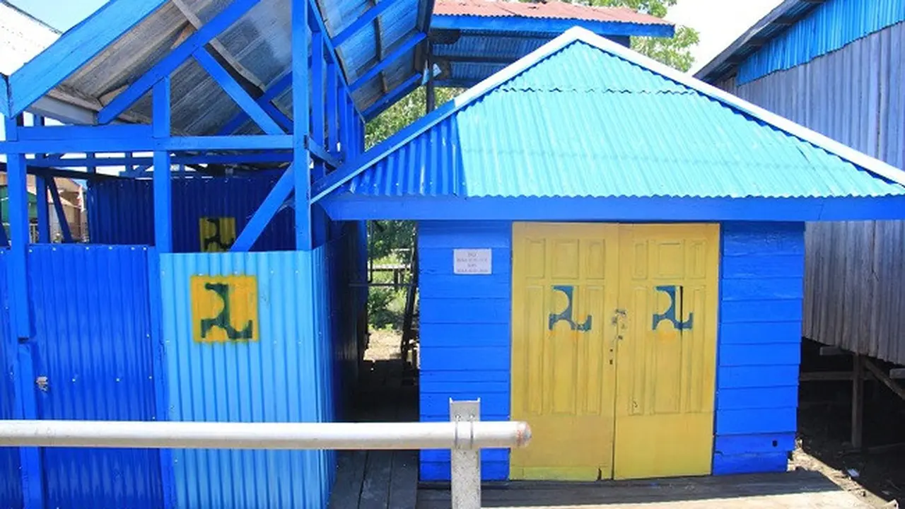 Infrastruktur Air Minum dan Sanitasi di Kabupaten Asmat (Dok Foto: Kementerian PUPR)