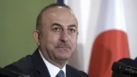 Menteri Luar Negeri Turki Mevlut Cavusoglu (Eugene Hoshiko / AP PHOTO)