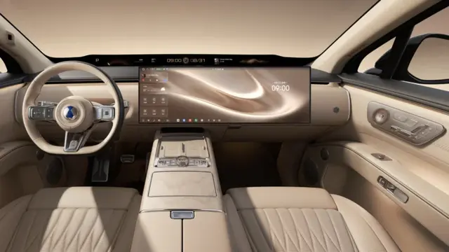 Interior Denza N8 area kabin (carnewschina)