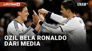 Mesut Ozil mengunggah pembelaan pada Cristiano Ronaldo (9/12/2022) jelang Portugal vs Maroko di perempat final Piala Dunia 2022 Qatar. Mantan bintang timnas Jerman itu merasa tidak paham dengan pemberitaan negatif Ronaldo oleh sejumlah media.