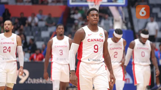 Foto: Kejutan! Brasil Beri Kekalahan Perdana untuk Kanada di Piala Dunia FIBA 2023