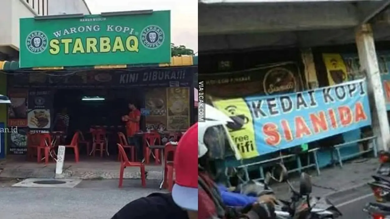 6 Nama Warung Kopi Ini Kreatif Sekaligus Nyeleneh Banget