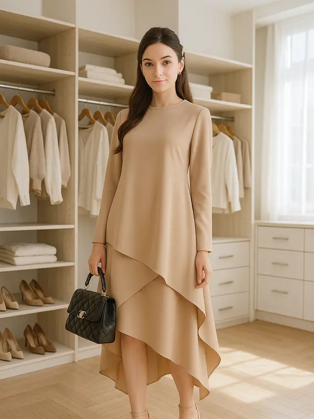 Model Tunik Asimetris