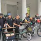 Komunitas sepeda Bike to Work (B2W) bertemu Pj Gubernur DKI Jakarta Heru Budi Hartono di Balai Kota Jakarta. (Liputan6.com/Winda Nelfira)