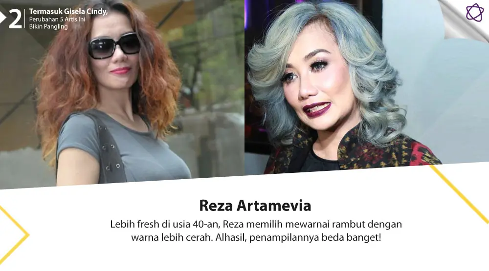 Artis dengan perubahan yang bikin pangling. (Foto: Hasan Iskandar/Bintang.com Nurwahyunan/Bintang.com DI: Nurman Abdul Hakim/Bintang.com)