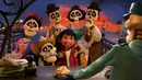 Di sisi lain Coco menjadi film ke-empat best seller yang dirilis pada minggu Thanksgiving untuk rumah produksi Pixar. (Disney/Pixar)